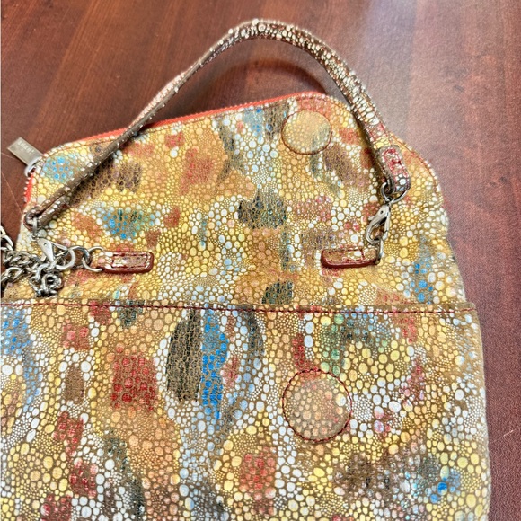 EUC Hobo Textured Leather Clutch/ Wallet/ shoulder bag - Picture 5 of 9